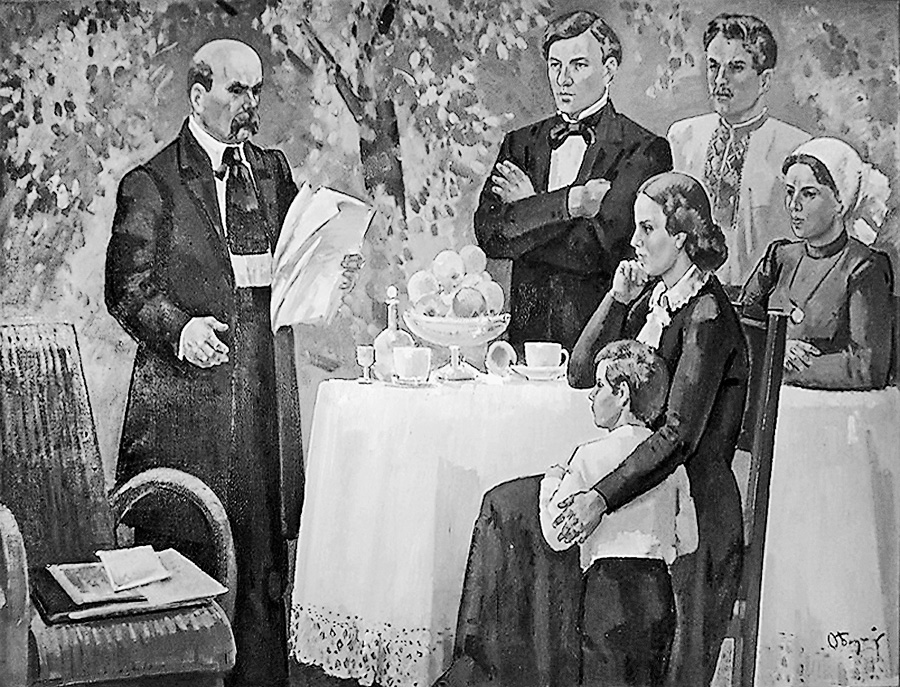 Через рік після того, як Т. Г. Шевченко презентував свої твори родині Платона Симиренка, коштом останнього в 1860-му вийшов «Кобзар» тиражем 6050 примірників. Фото з сайту horodysche.org