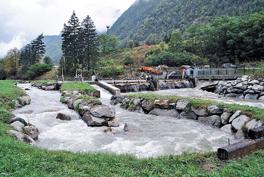 Так працюють міні-гідроелектростанції у Південному Тіролі. Фото надане автором