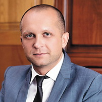 T. в. о. голови Нацкомфінпослуг Максим ПОЛЯКОВ