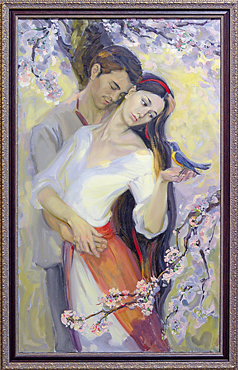 Картина киянки М. Орлової кличе у квітучу весну