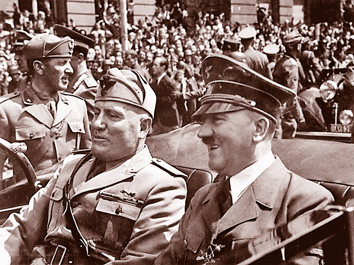 Фюрер і дуче марили владою над світом, а закінчили життя проклятими своїми народами