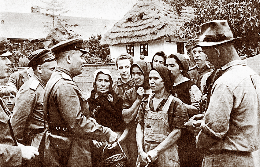 Червоноармійців дивувало, що на визволеному від гітлерівців Закарпатті «іноземці» спілкуються українською.