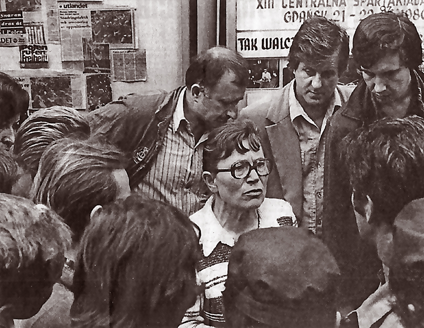 Під час страйку 1980 року Анна Валентинович стала серцем і совістю робітничого спротиву.