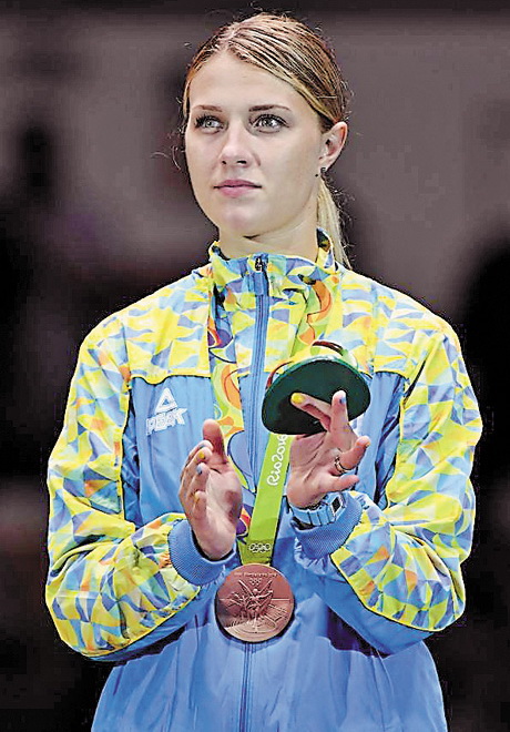  25-річна жителька Миколаєва Ольга Харлан - «бронзова» призерка Ріо.