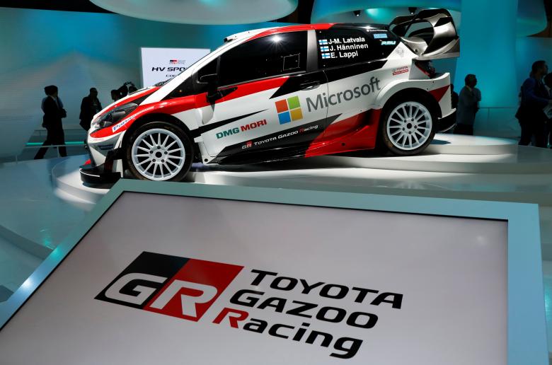 Логотип Toyota Motor GAZOO Racing. РЕЙТЕР / Кім Кен-Хун