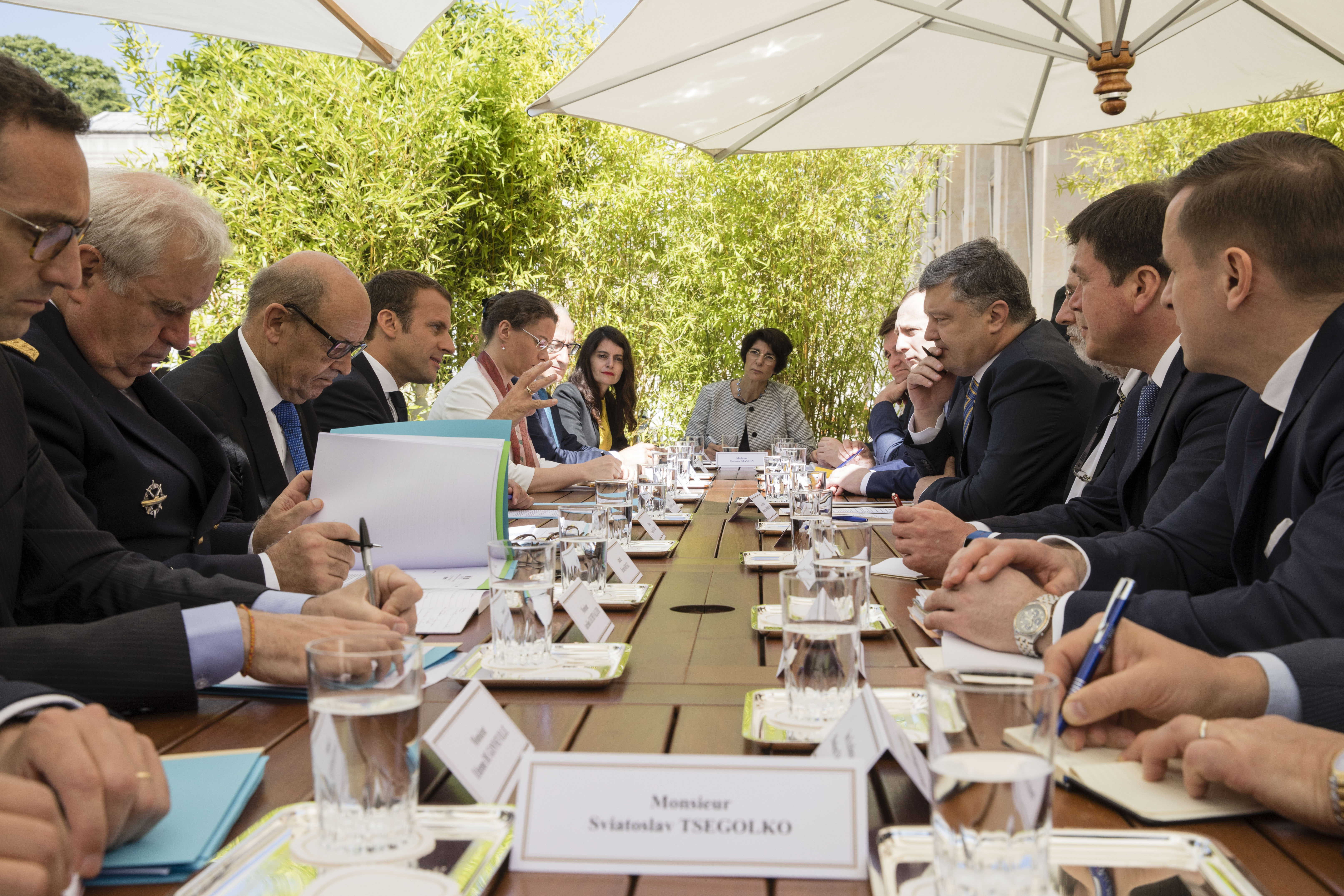 Франція супроводжує Україну в реалізації її амбітної програми реформ. Фото Михайла ПАЛІНЧАКА